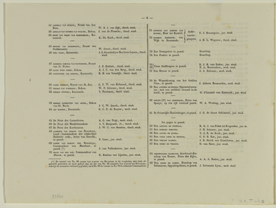 32601 Zesde pagina van de beschrijving van de maskerade van de studenten van de Utrechtse hogeschool op 17 juni 1846, ...